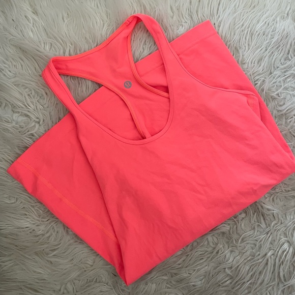 lululemon athletica Tops - Lululemon Athletics Orange Tank
